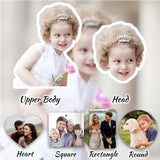 Custom Air Fresheners with Picture - Photo Air Freshener for CarDouble-Sided Customized Photo TextPersonalized Air Freshener for Car Wardrobe & Bathroom Hanging Ornaments (Rectangle)