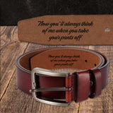 Personalized Genuine Leather Belt