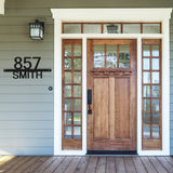 Personalized Metal House Numbers, Custom Address Sign for Outside