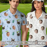 Personalized Golf Polo Shirt Custom Face