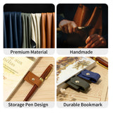 Personalized Leather Bookmark for Teacher