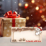 Personalized Xmas Money Holder