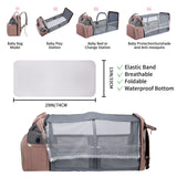 Personalized Diaper Bag Backpack with Changing Station