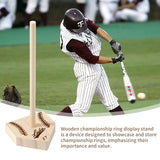 Personalized Wooden Championship Ring Stand