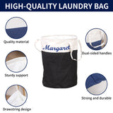 Personalized Laundry Bag, Monogrammed Laundry Bag, For College Students, Laundry Bag with Handles