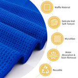 Personalised Golf Towels for Women, 24"*16" Tri-fold Waffle Pattern Golf Towel, Custom Gift for Women Wife Mom Girlfriend
