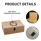 Personalized Christmas Eve Gift Box - Wooden Box with Name