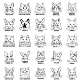 Personalized Cat Breed Pet Apple Watch Band Laser Engraved Custom Soft Silicone Sport Band/Strap iWatch Series Gift for Mom Dad Friend Compatible with Apple Watch 38mm 40mm 41mm 42mm 44mm 45mm