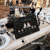 Personalized Halloween Sign, Custom Halloween Family Sign