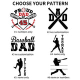 Personalized Mini Baseball Keychain