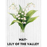 Personalized Birth Flower Beach Jute Tote Bag Trip Bag with Name