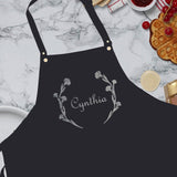 Personalized Canvas Embroidered Apron