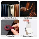 Personalized PU Leather Magnetic Bookmark