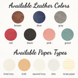 Personalized Color Printed Recipe Book
