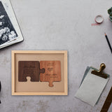 Teacher Appreciation Puzzle Wood Sign