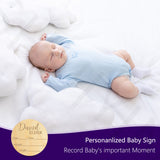 Personalized Wooden Baby Announcement Sign