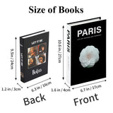 Luxurious Modern Faux Decorative Books Set for Home Decor Bookshelf, Coffee Table