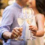 Personalized Champagne Glasses Set of 2