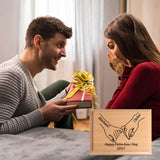 Personalized Wood Plaque, Wooden Wall Valentines Day Decor