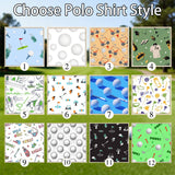 Personalized Golf Polo Shirt  Custom Face on Shirt  Funny Print Quick Dry Polo Shirt  Unisex Golf Outfits  Gifts for Golf Enthusiasts  Golfer  Dad  Grandpa Husband Boyfriend Family Friends