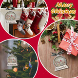 Personalized Gingerbread Family Xmas Ornament