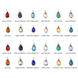 Personalized Birthstone Name Necklace, Custom Name Necklace, Initial Necklaces for Women
