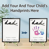 Personalized Dad Engraved Wooden Sign