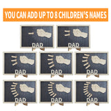 Personalized Dad Fists Wood Sign&nbsp