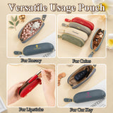 Personalized Genuine Leather Rosary Pouch, Cross Print Rosary Bag with Name