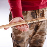 Personalized Wooden Drumsticks with Leather Case Customized Wood Tip Drum Sticks Laser Engraved Gift for Musicians and Drummers Boyfriend Husband Ideal for Weddings Valentine's Day Groomsmen