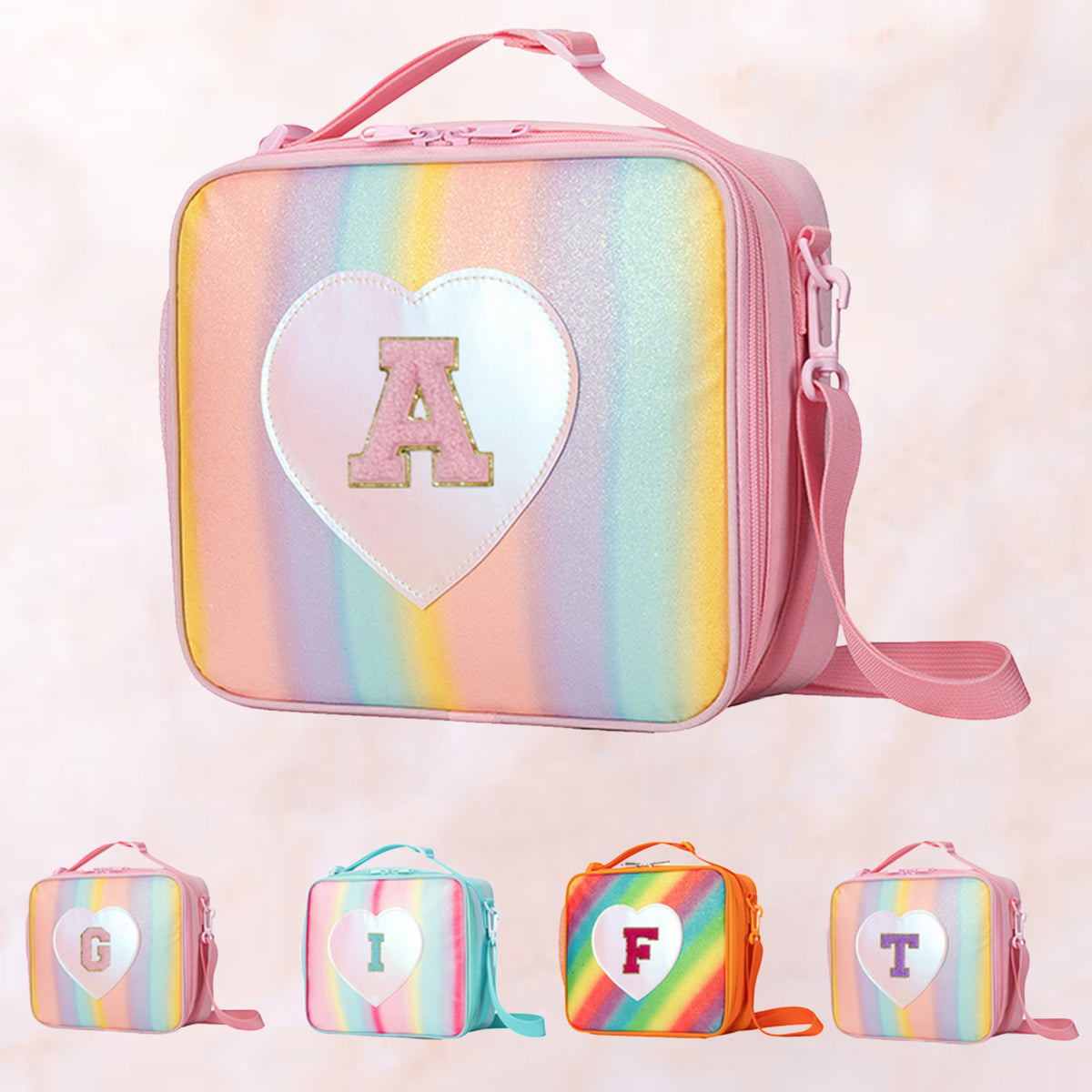 Personalized Initial Crossbody Bag