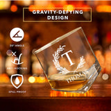 Personalized Lead-Free Whiskey Glass
