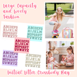 Personalized Initial Crossbody Bag