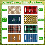 Personalized Golf Cart Seat Cover With Name