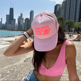 Custom Trucker Hat, Personalized Text Logo Unisex Trucker Cap
