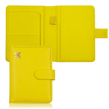 Personalised Durable Leather Passport Cover, Custom Luggage Tag Set with Name