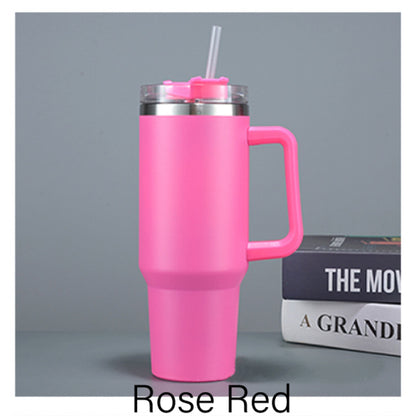 Personalized 40oz Stainless Steel Tumbler, Fit for Car Holder