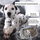 Personalized Dog Food Storage Can Keep Fresh