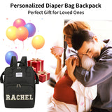 Personalized Diaper Bag Backpack