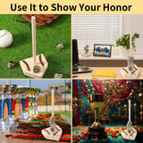 Personalized Wooden Championship Ring Stand