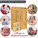 Personalized Engrave Charcuterie Board Set