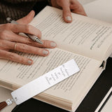 Personalized Bookmark, My Story Bookmark, Metal Bookmark