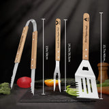 Personalized BBQ Grill Tools Set, Must-Have Accessories for Grilling and Barbecuing Ideal Gift for Father's Day