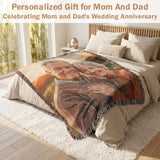 Personalized Blanket with Picture Text