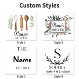Personalized Kitchen Apron Set