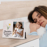 Personalized Birth Flower Photo Frame