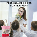 Personalized Teacher Tote Bag, Customized Tote Bag, Teacher Bag, Custom Gift for Teacher