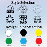 Personalized Dad Baseball Cap