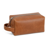 Personalized Toiletry Bag Customizable PU Leather Bag Dopp Kit Waterproof Wash Bag Suitable