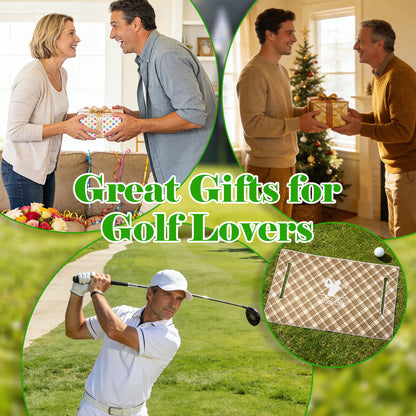 Personalized Golf Cart Seat Cover Custom Name Initial or Logo Golf Course Accessories 51" × 31.5" Universal Fit for 2-Seat Carts Gifts for Golf Enthusiast Dad Husband